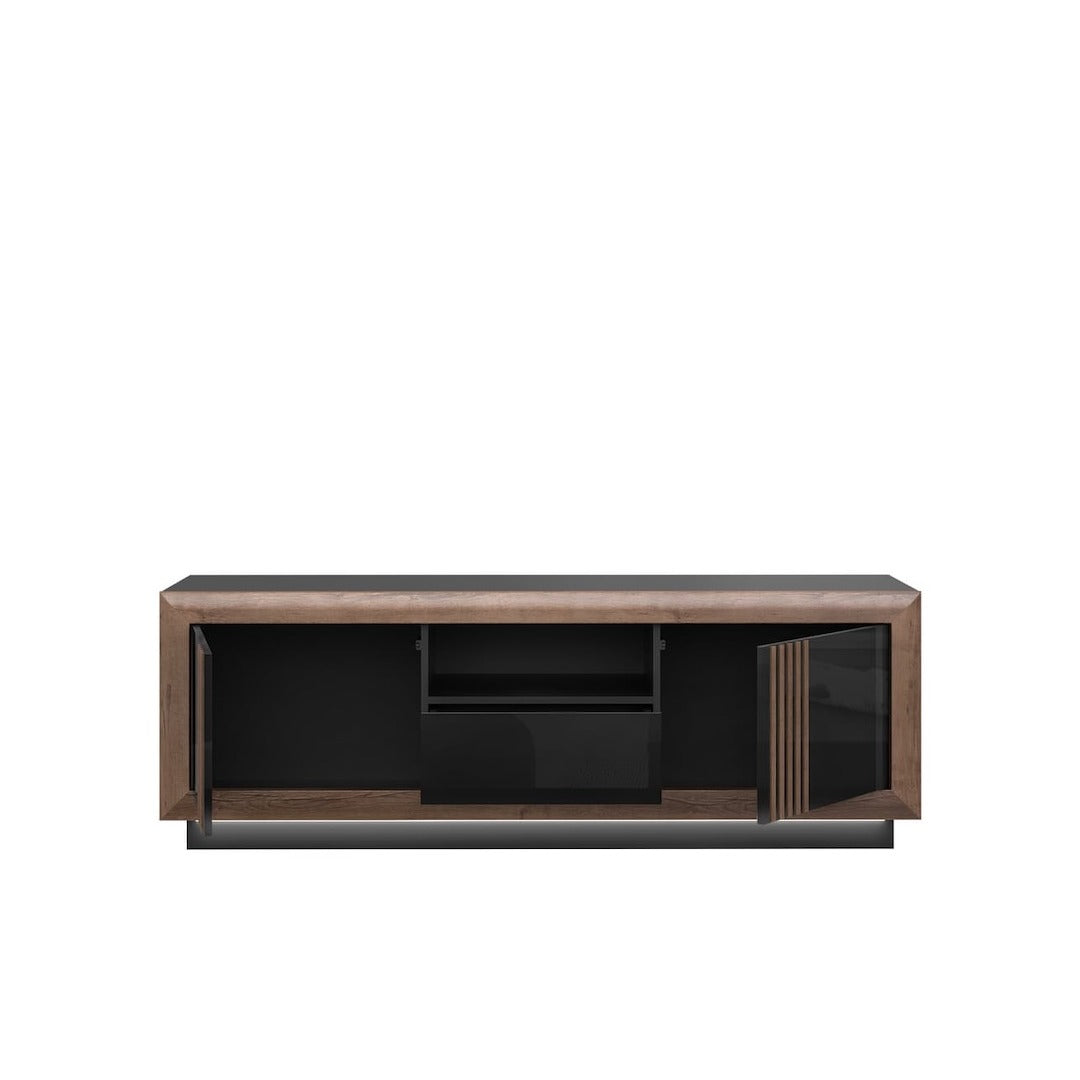 Savona TV Cabinet 163cm in Black, image 4