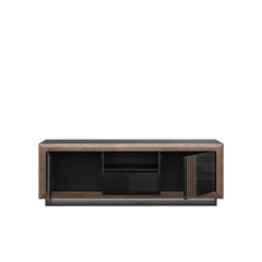 Savona TV Cabinet 163cm in Black, image 4