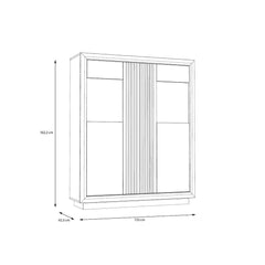 Savona Display Cabinet 133cm in Black, image 6