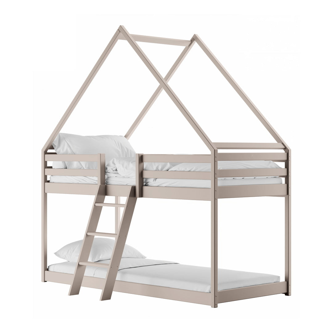 Wooden House Bunk Bed Sweet, image 6