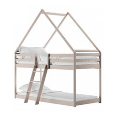 Wooden House Bunk Bed Sweet, image 6