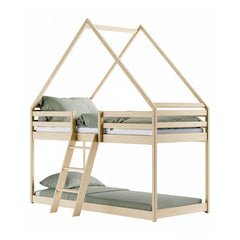 Wooden House Bunk Bed Sweet, image 9