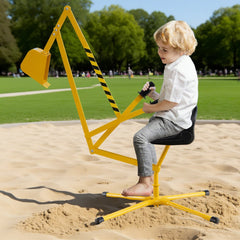 Sand Digger for Kids Sandbox Toy Digger in Yellow, image 2