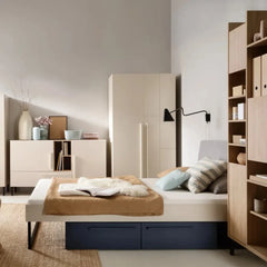 Sergio SE1 Hinged Door Wardrobe 150cm, image 11