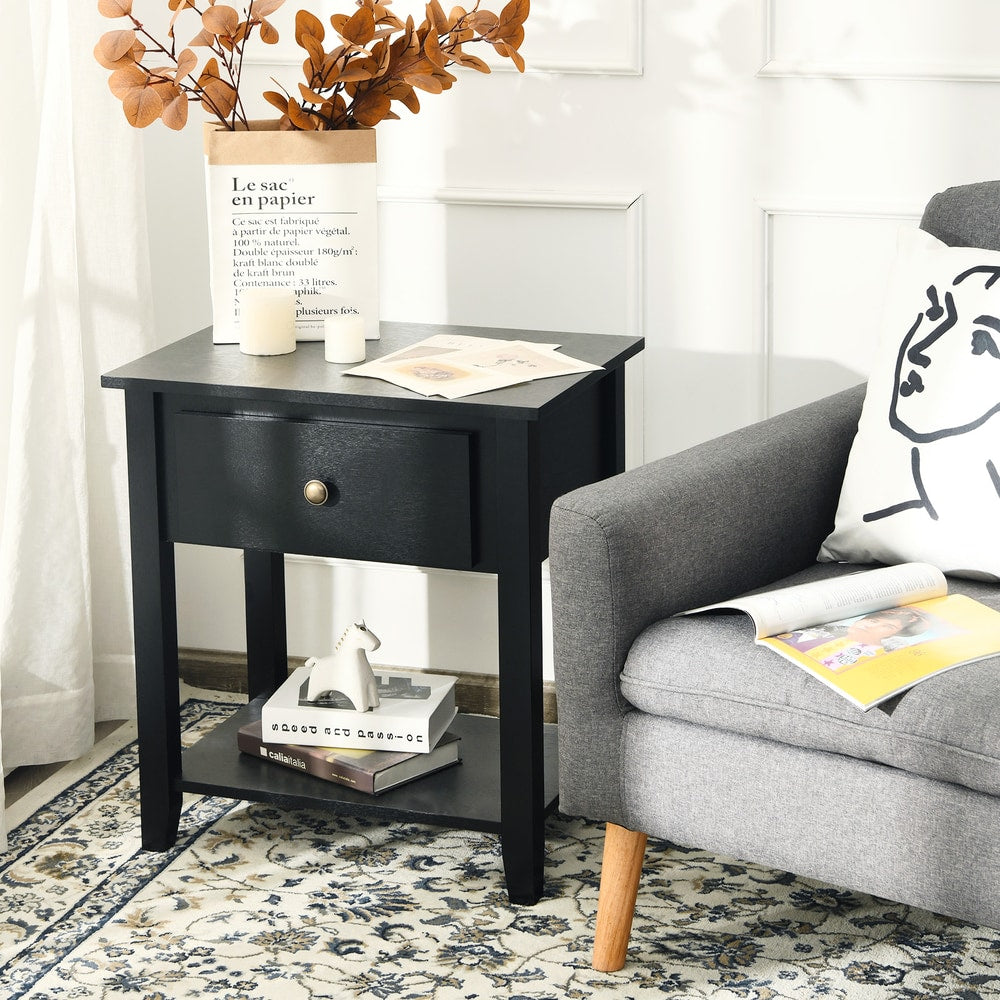 Accent Table Narrow Side End Table