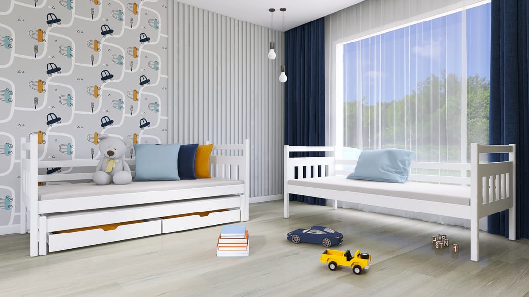 Seweryn Bunk Bed with Trundle and Storage