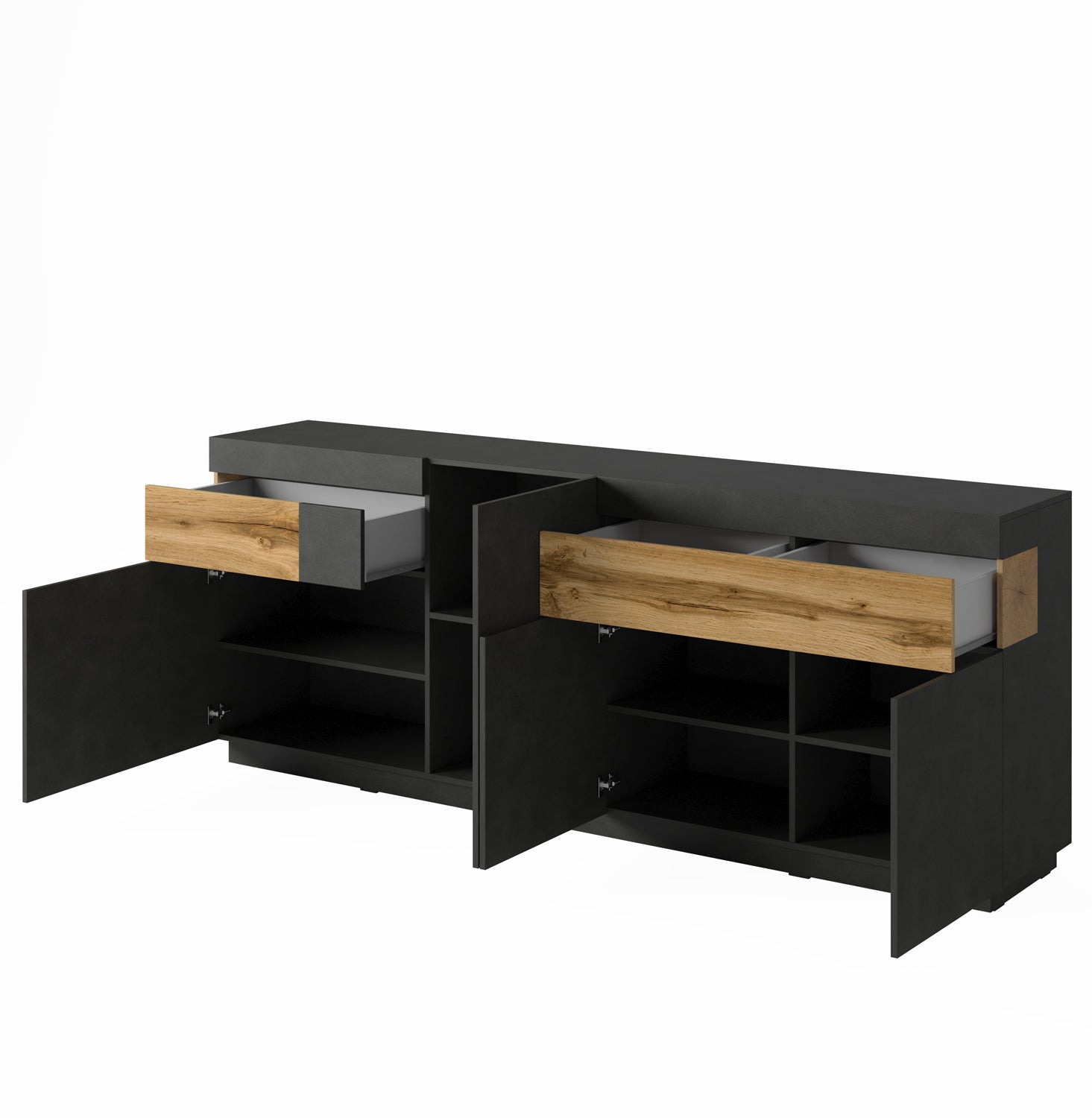 Silke 25 Sideboard Cabinet 219cm