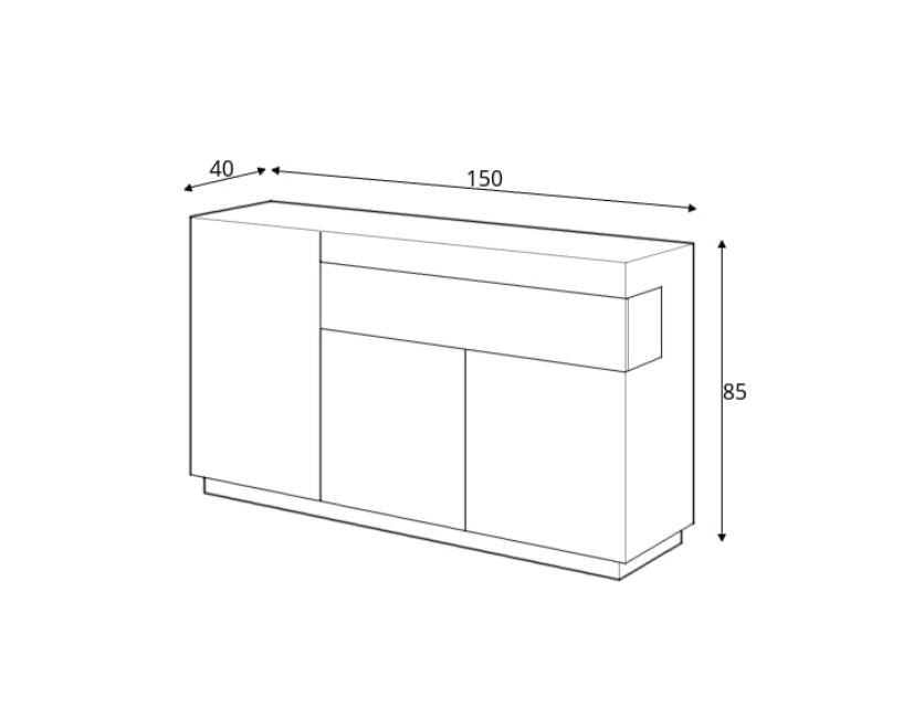 Silke 43 Sideboard Cabinet 150cm