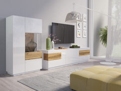 Silke 44 Display Cabinet 80cm [Right] - product image 7