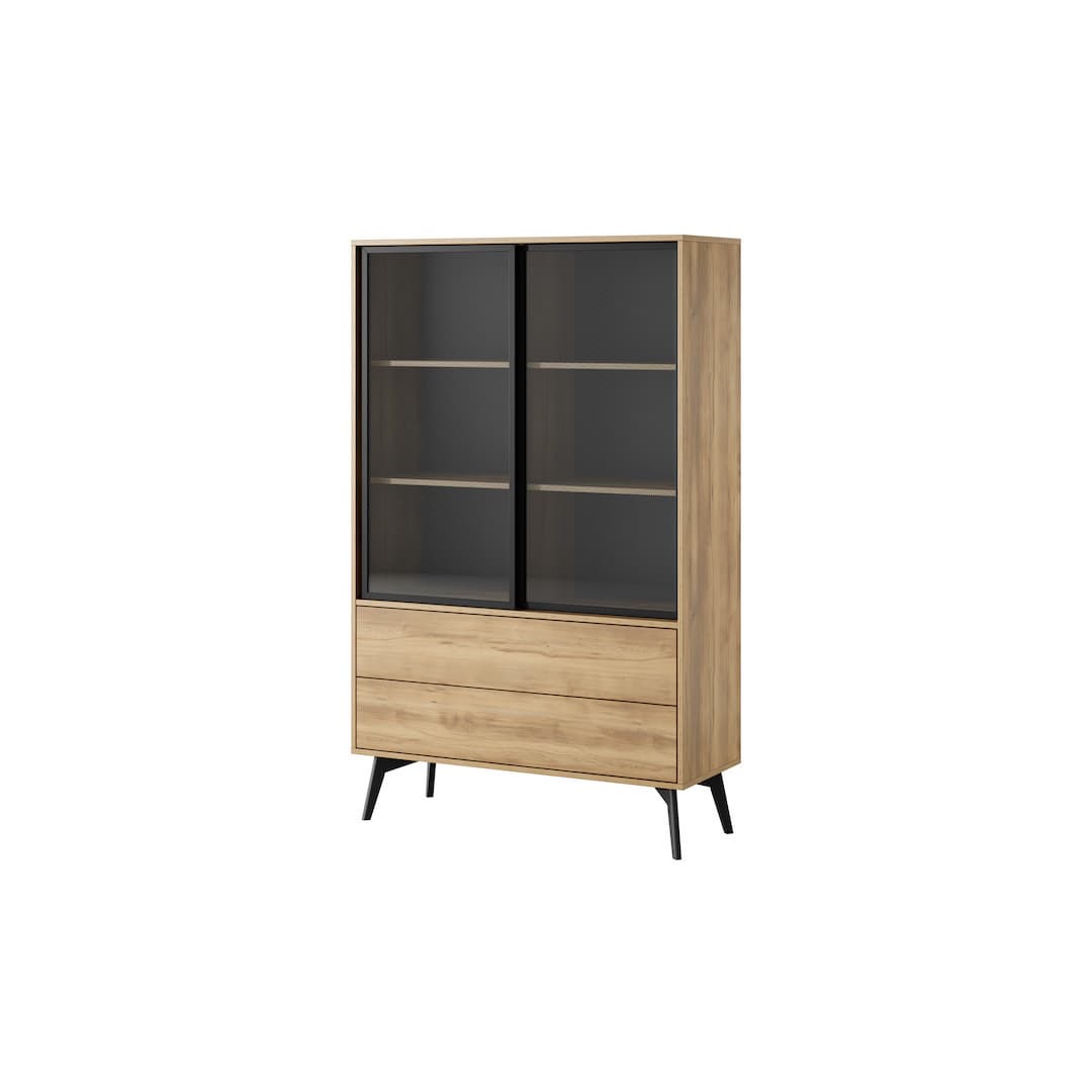 Slide Display Cabinet 100cm