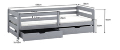Wooden Bed Ergo with Storage - product image 6