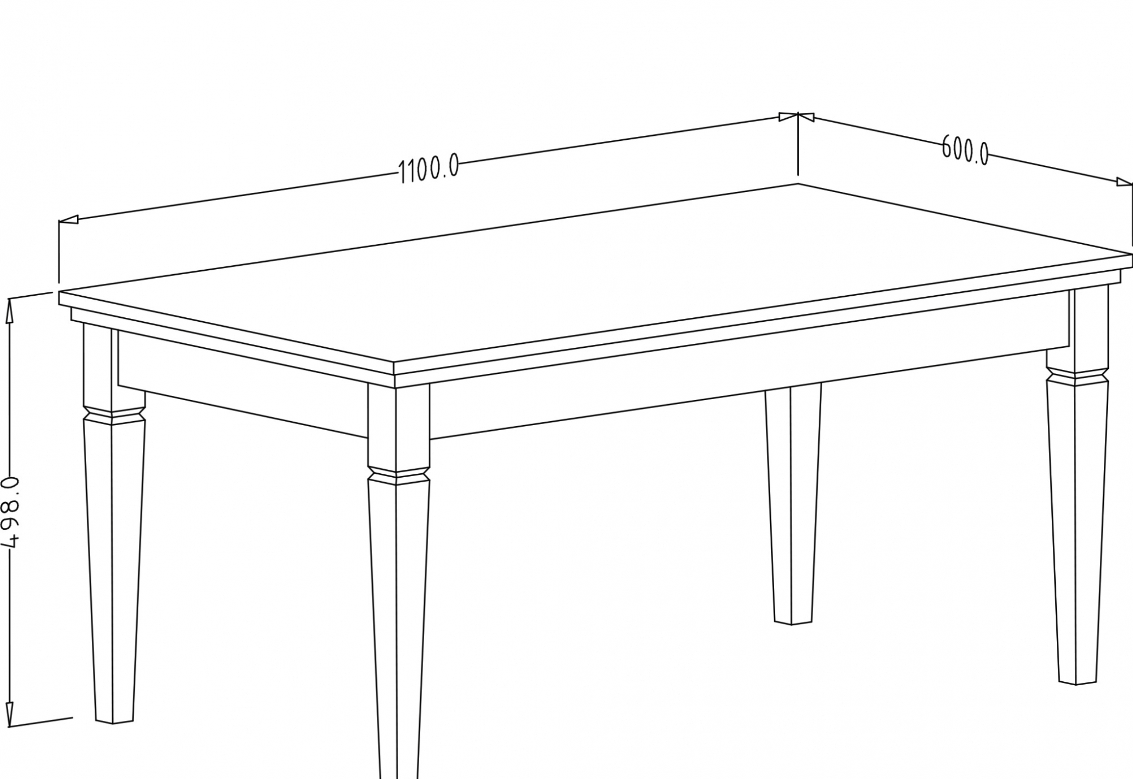Evora 99 Coffee Table