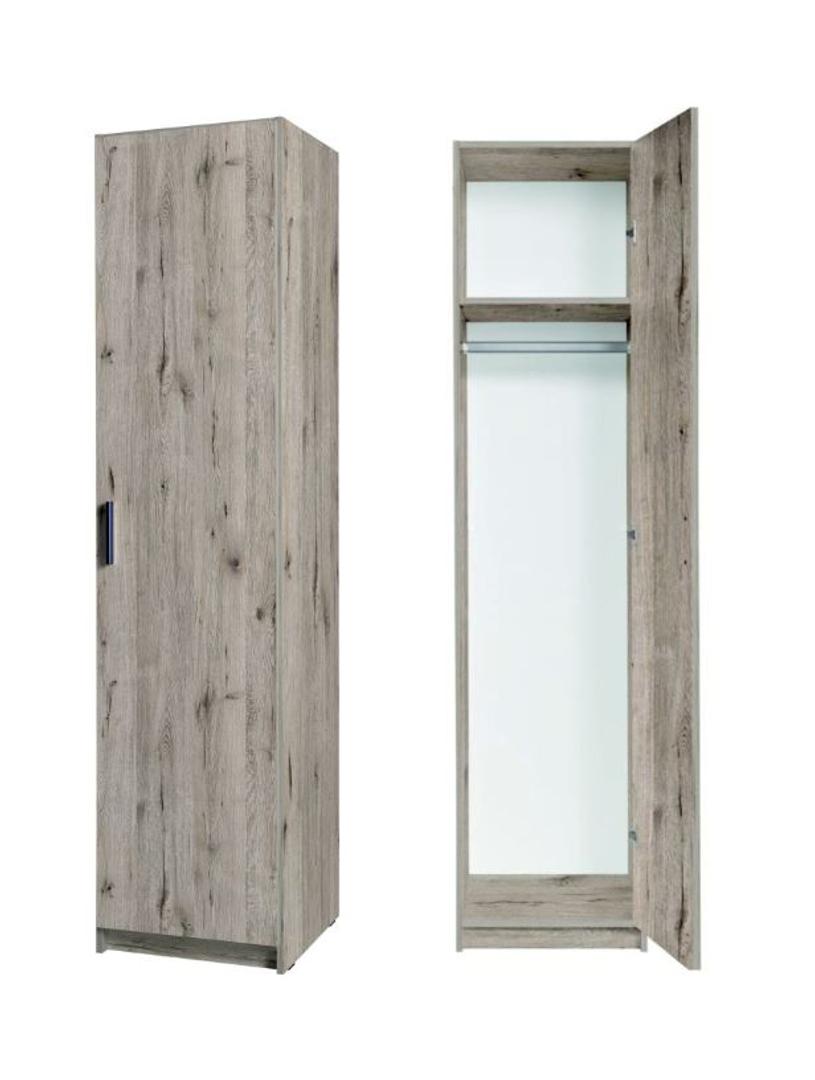 Snow 01 Hinged Wardrobe 47cm