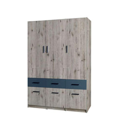 Snow 04 Hinged Wardrobe 136cm - product image 3