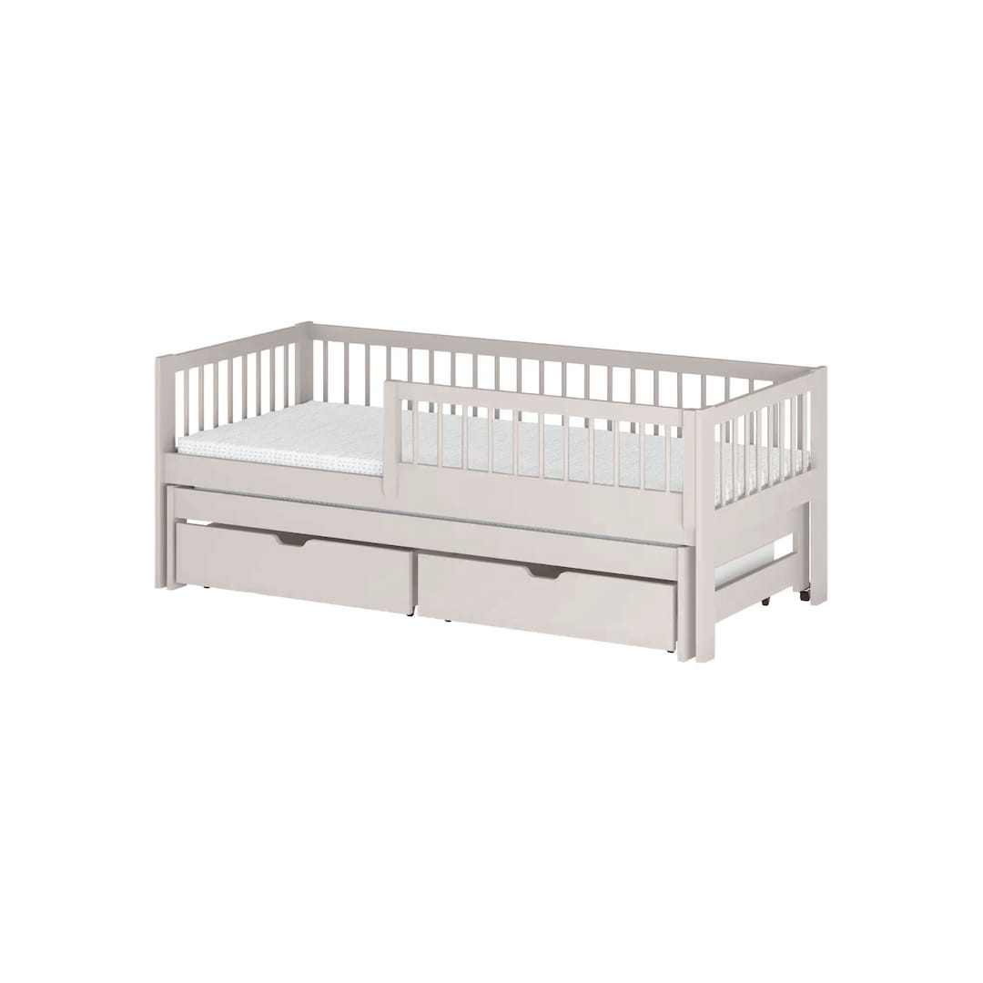 Wooden Bed Softi With Trundle