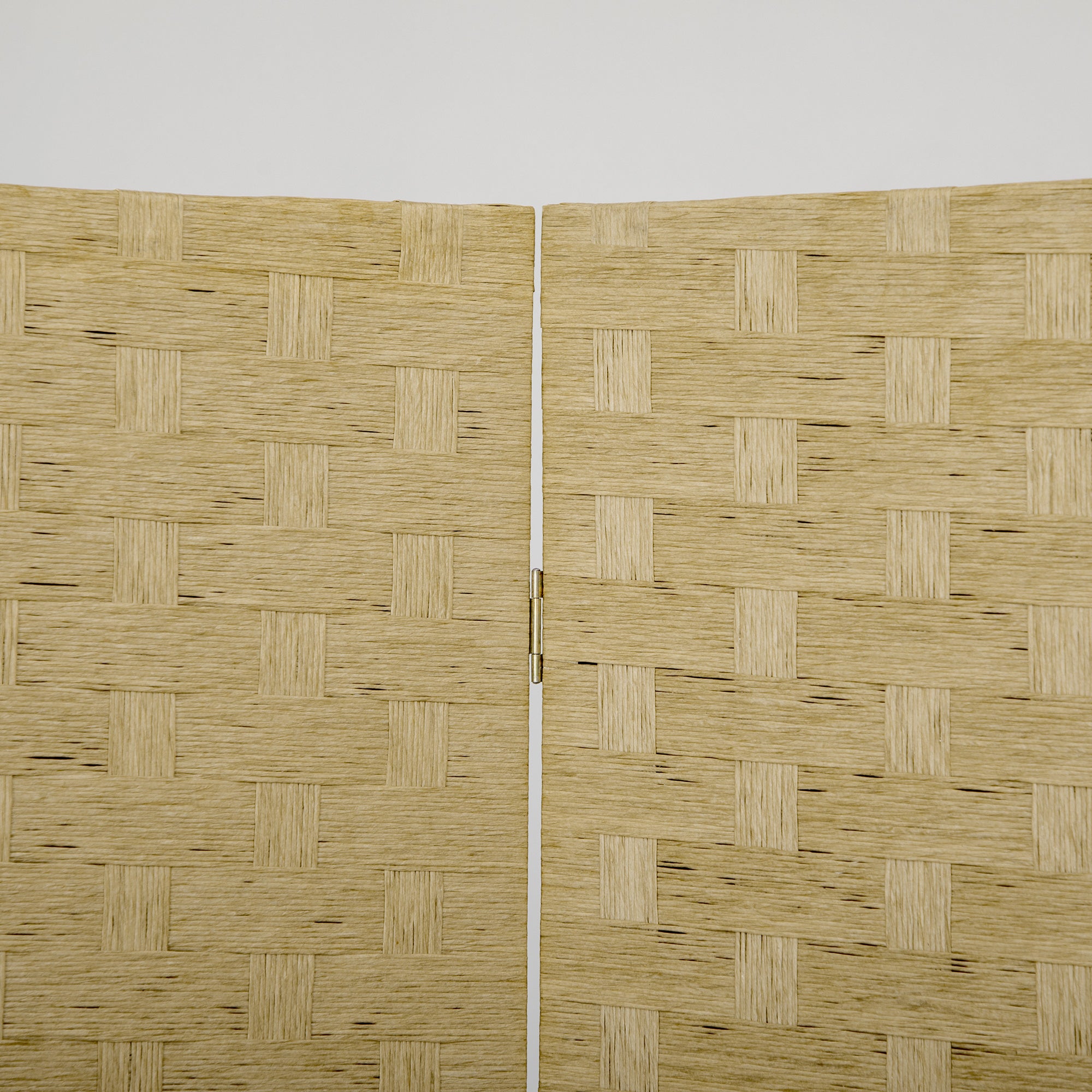 HOMCOM 4-Panel Room Dividers, Wave Fibre Freestanding Folding Privacy Screen Panels, Partition Wall Divider for Indoor Bedroom Office, 170√Ç cm, Brown