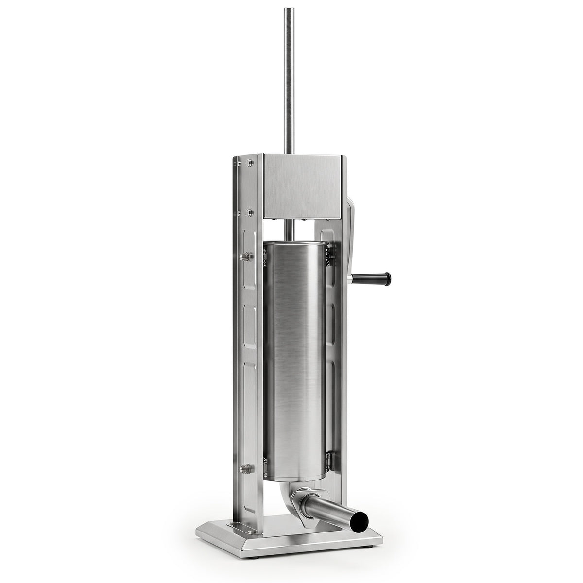 Stainless Steel Meat Filling Machine with 2 Speeds and 4 Stuffing Tubes for Home-7L