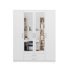 Taby Hinged Door Wardrobe 162cm