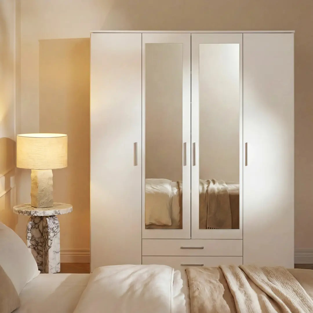 Taby Hinged Door Wardrobe 162cm
