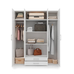 Taby Hinged Door Wardrobe 162cm