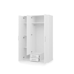 Taby Hinged Door Wardrobe 122cm