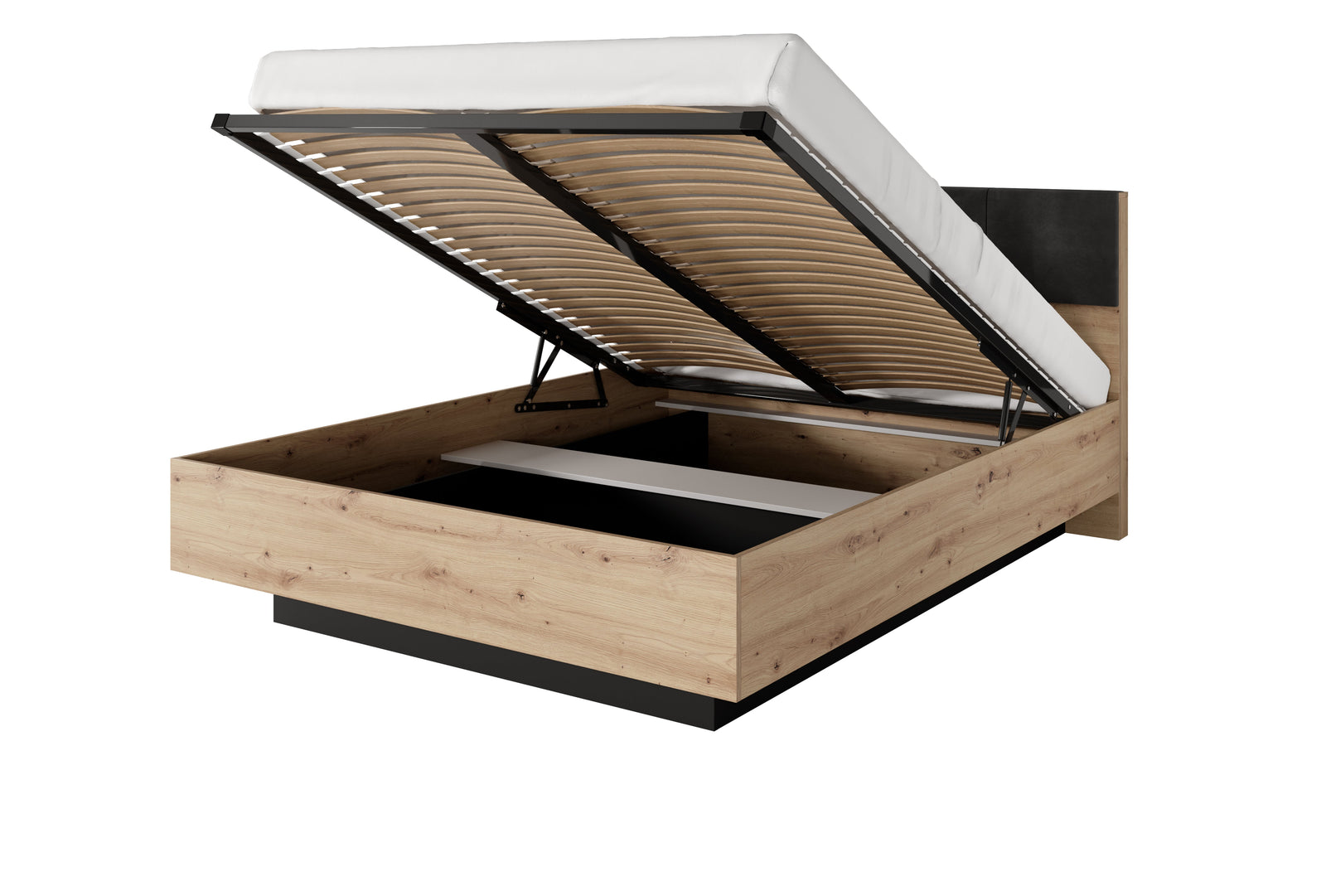 Bed TALLY Oak Artisan / Grey