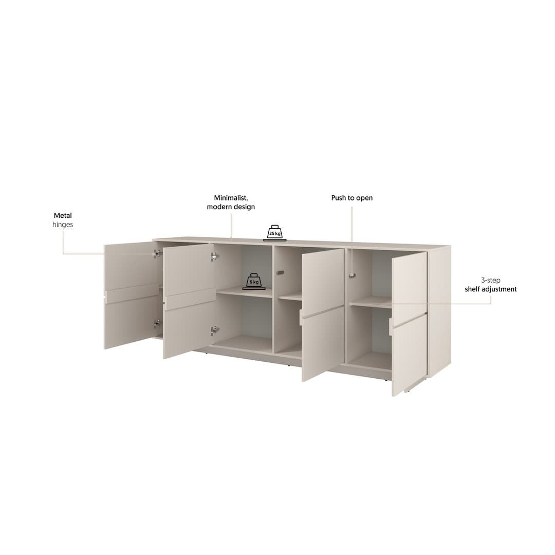 Tatami Sideboard Cabinet 221cm, image 21
