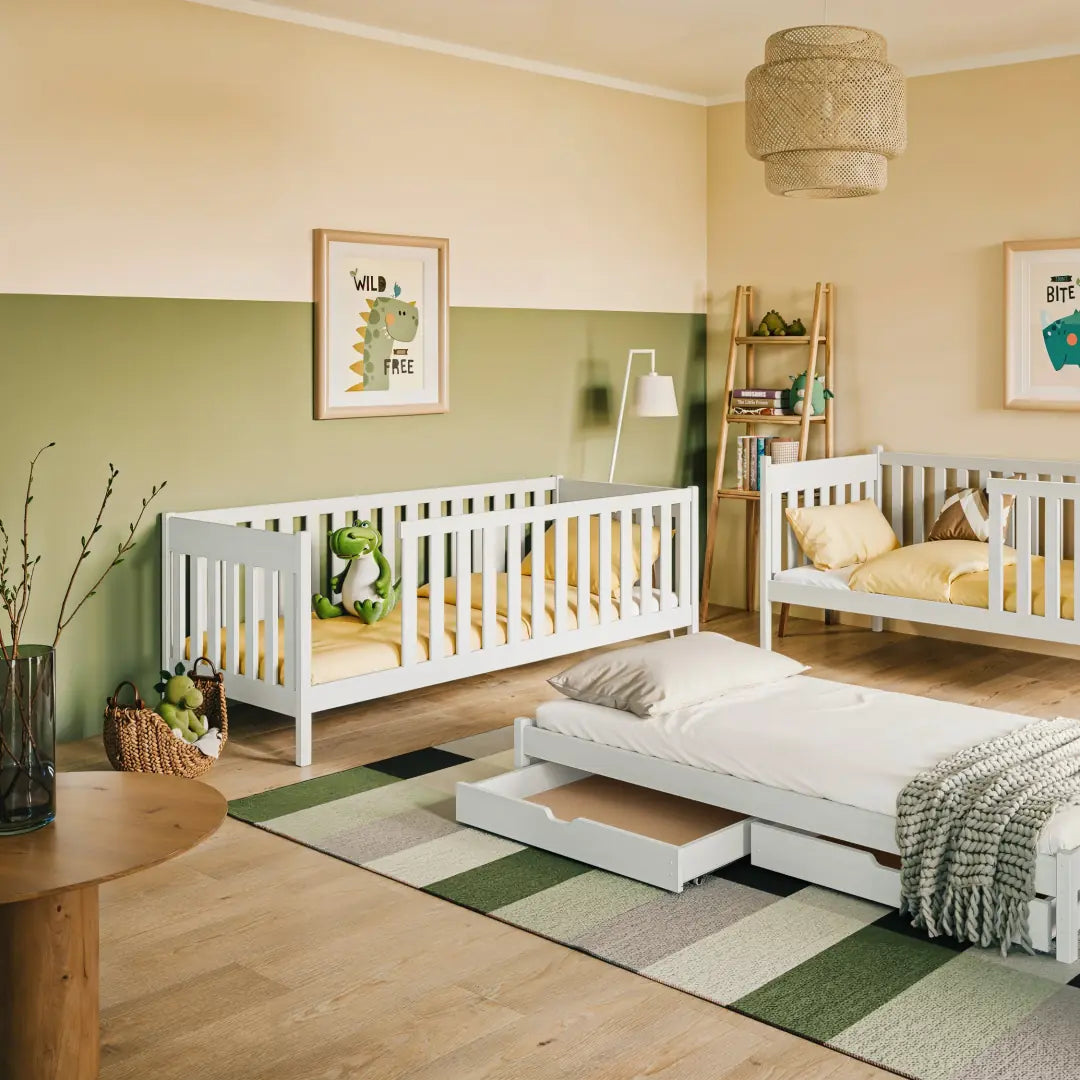 Emily Bunk Bed with Trundle and Storage