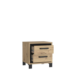 Trondheim Bedside Table 49cm in Oak Artisan, image 3