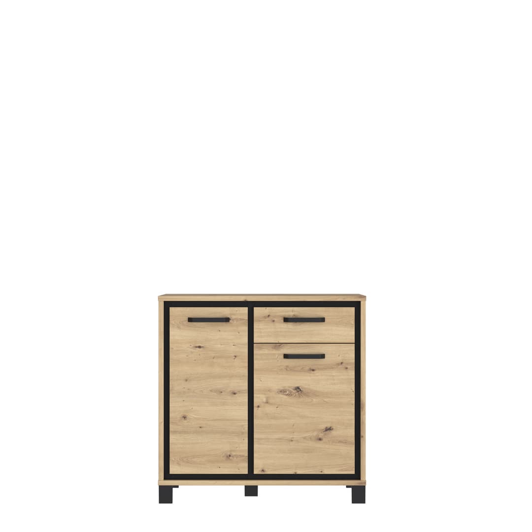 Trondheim Sideboard Cabinet 91cm in Oak Artisan, image 4