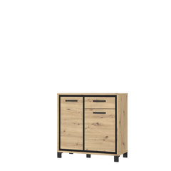 Trondheim Sideboard Cabinet 91cm in Oak Artisan, image 6