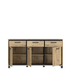 Trondheim Sideboard Cabinet 178cm in Oak Artisan, image 5