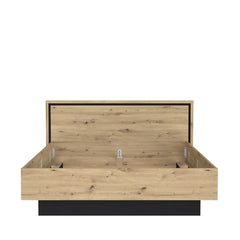 Trondheim Bed Frame [EU King] in Oak Artisan, image 3