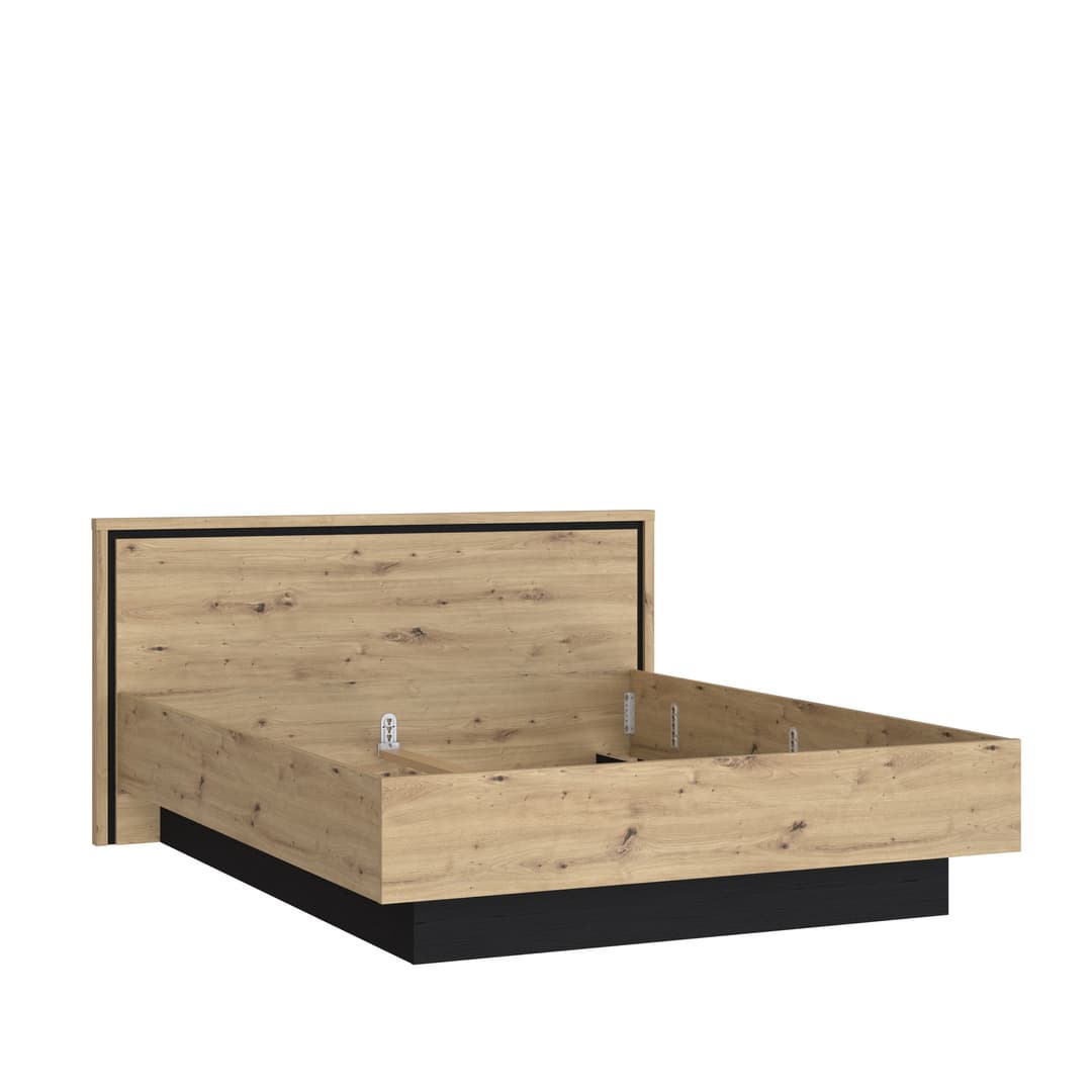 Trondheim Bed Frame [EU King] in Oak Artisan, image 2