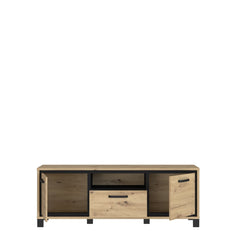 Trondheim TV Cabinet 158cm in Oak Artisan, image 5
