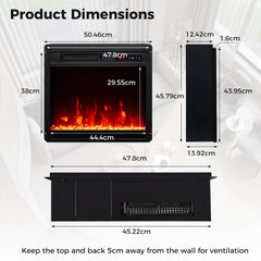 TV Stand Electric Fireplace image