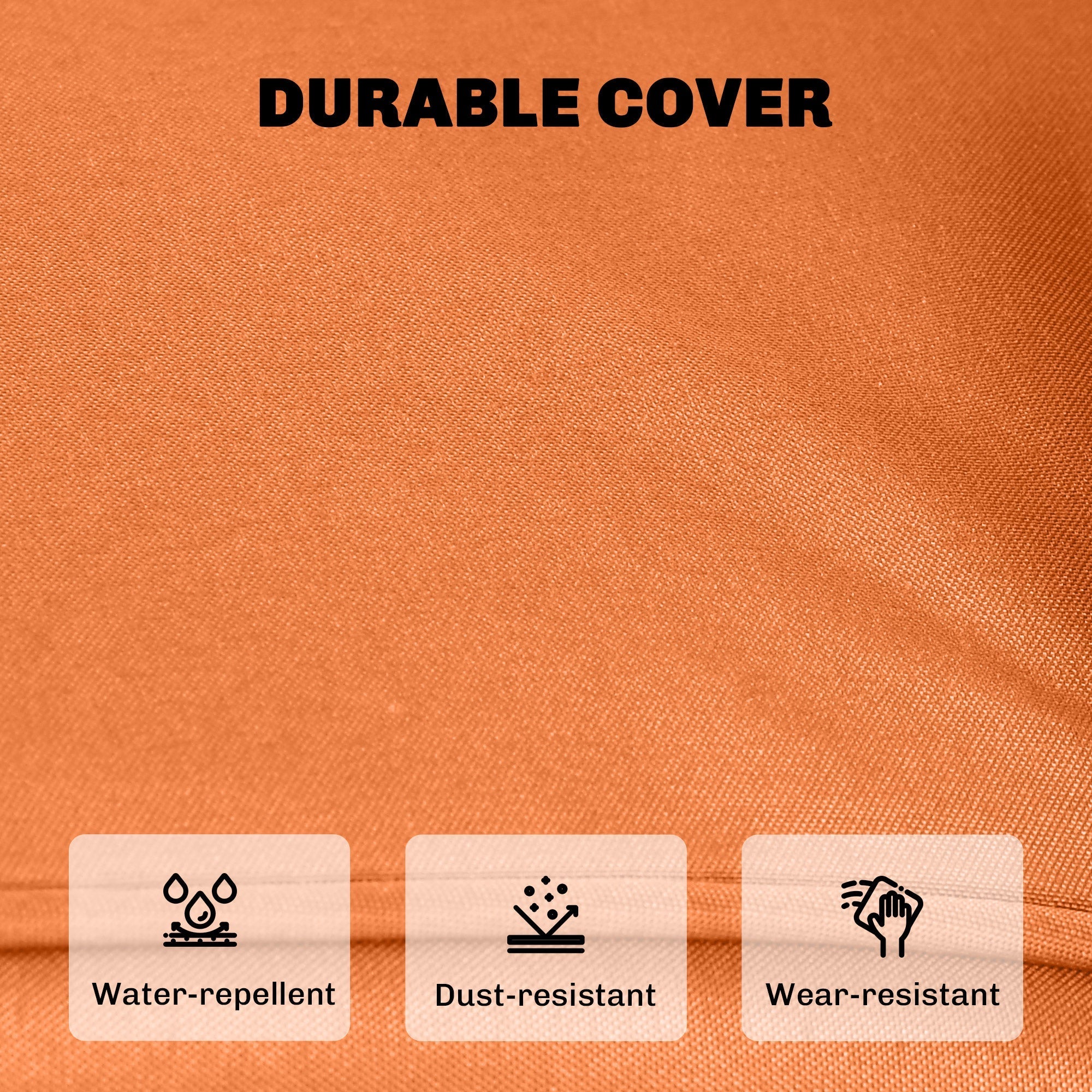 Outsunny 14-piece Dining Set Cushions - Orange