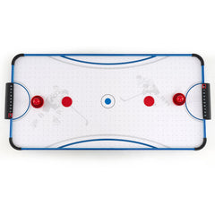 Tabletop Air Hockey Table in Blue, image 4