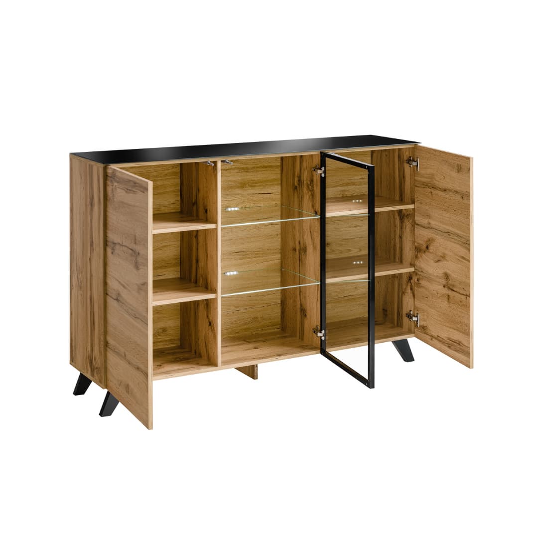Thin Display Cabinet 150cm