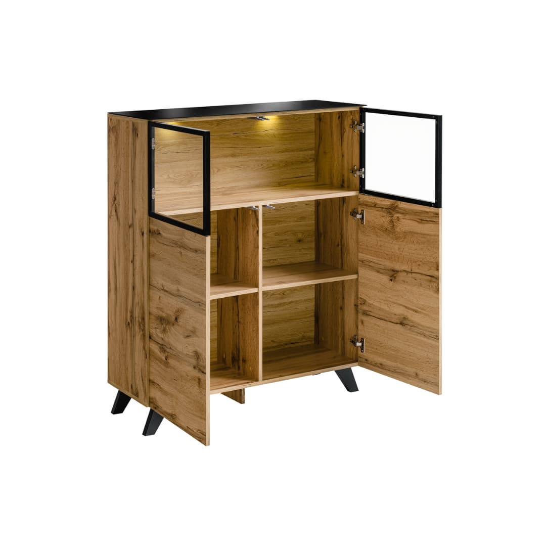 Thin Display Cabinet 100cm