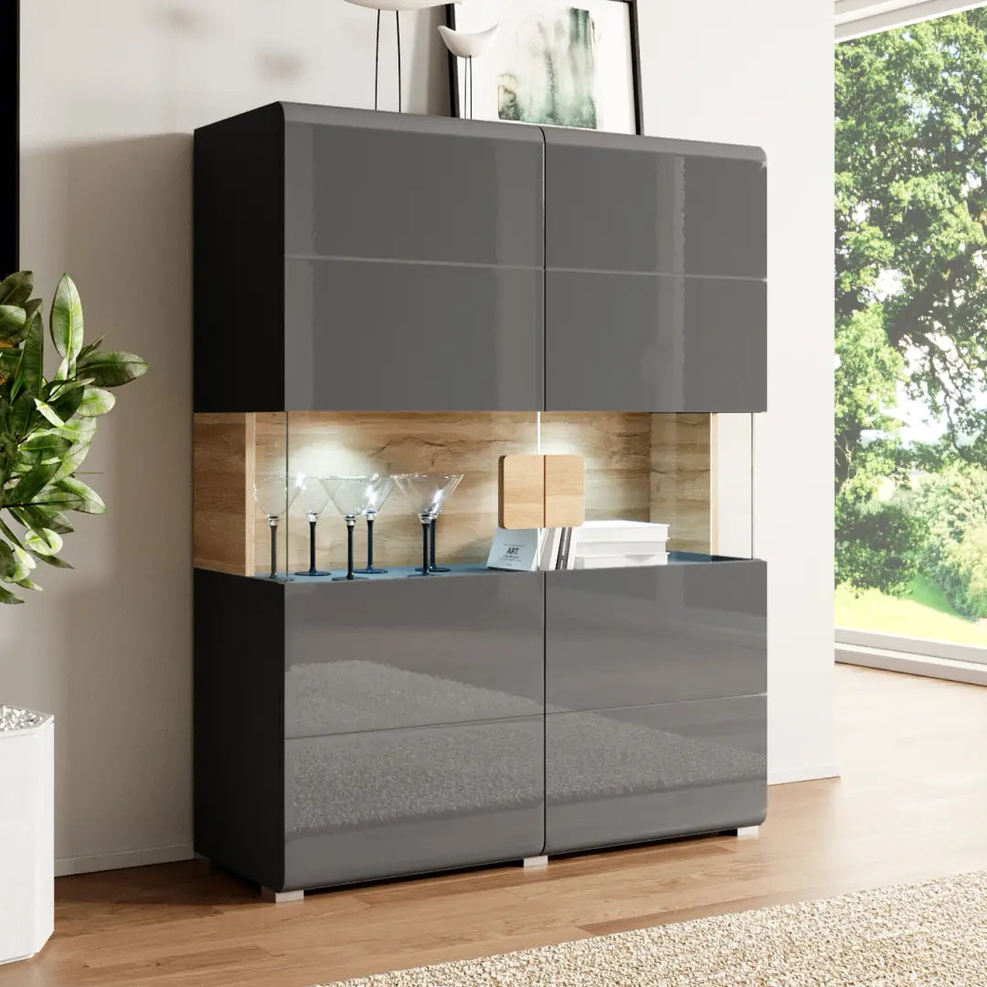 Toledo 42 Display Cabinet 122cm