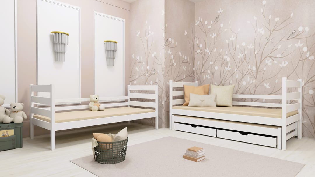 Tomi Bunk Bed with Trundle and Storage