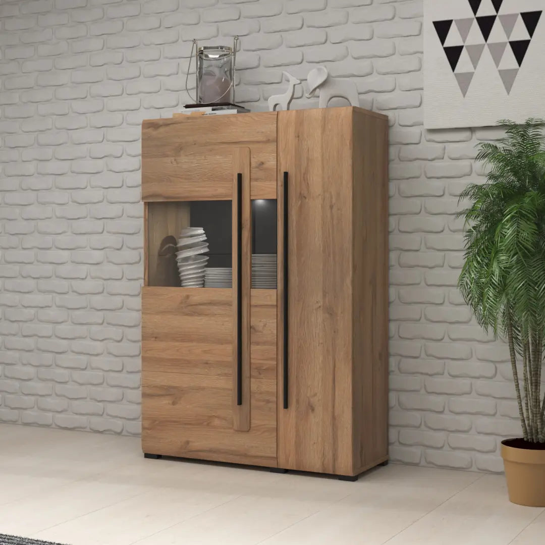 Tulsa 42 Display Cabinet 90cm