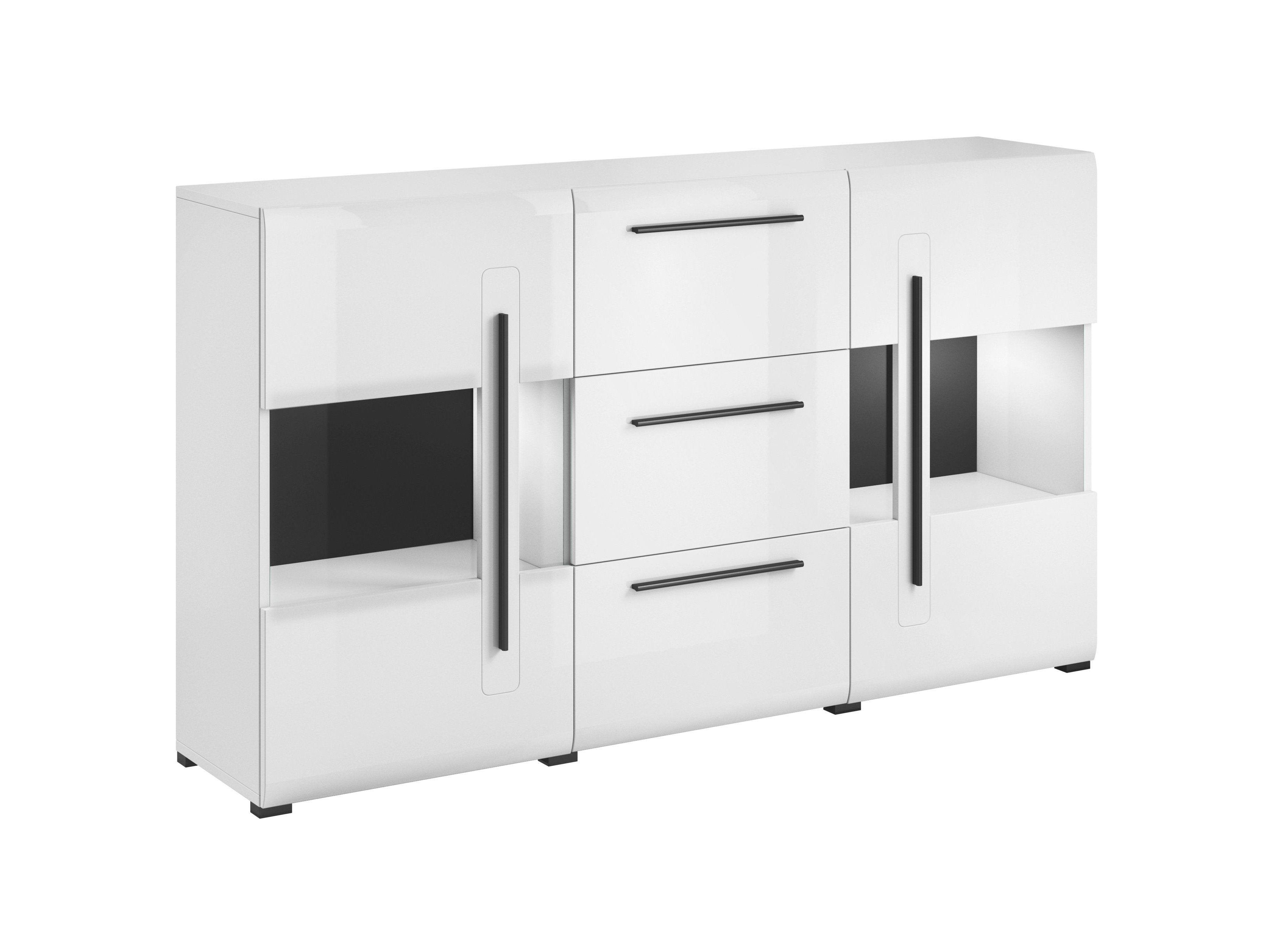 Tulsa 28 Display Cabinet 180cm