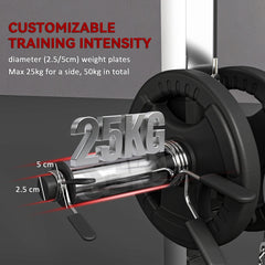 SPORTNOW Power Cage Power Rack with 15-Level Squat Rack, Cable Pulley System, Pull up Stand and Push up Stand