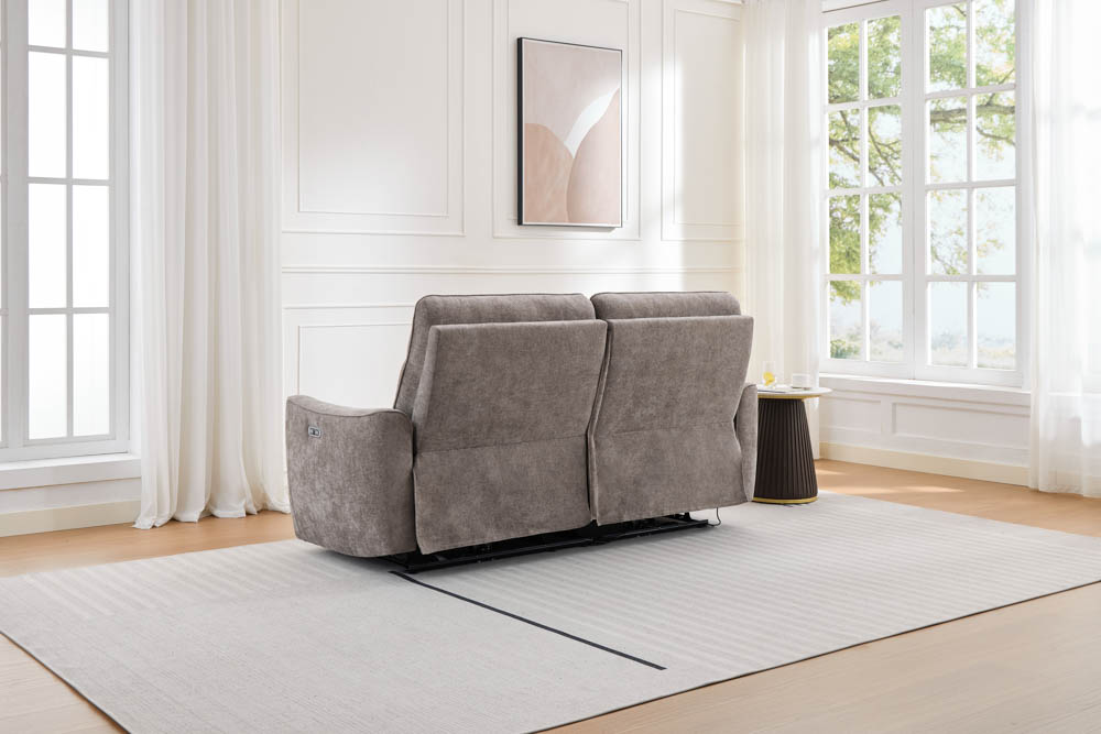 Cavendish 2 Seater Sofa Grey (Power Recliner)