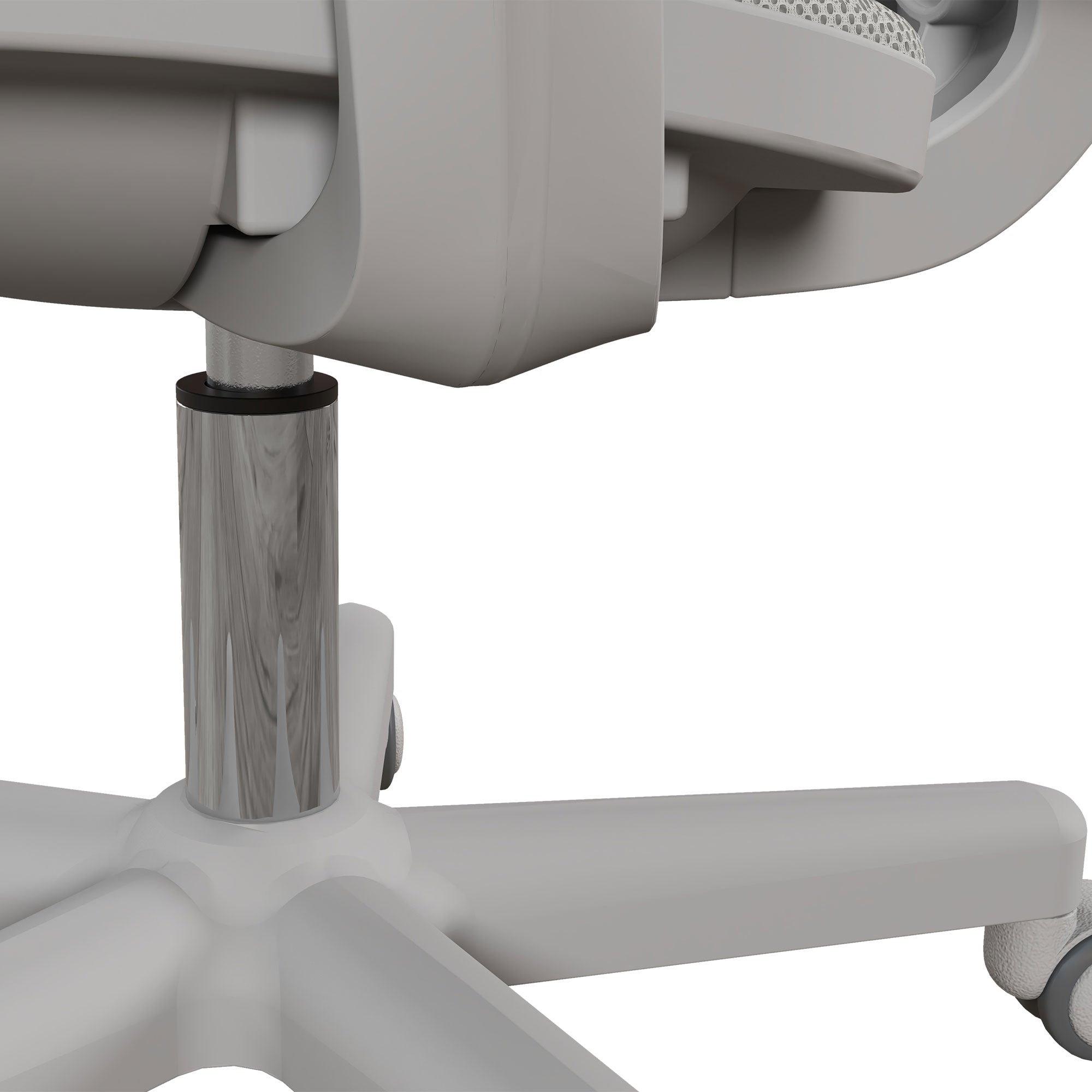 Vinsetto 44-56cm Mesh Back Office Chair - Grey