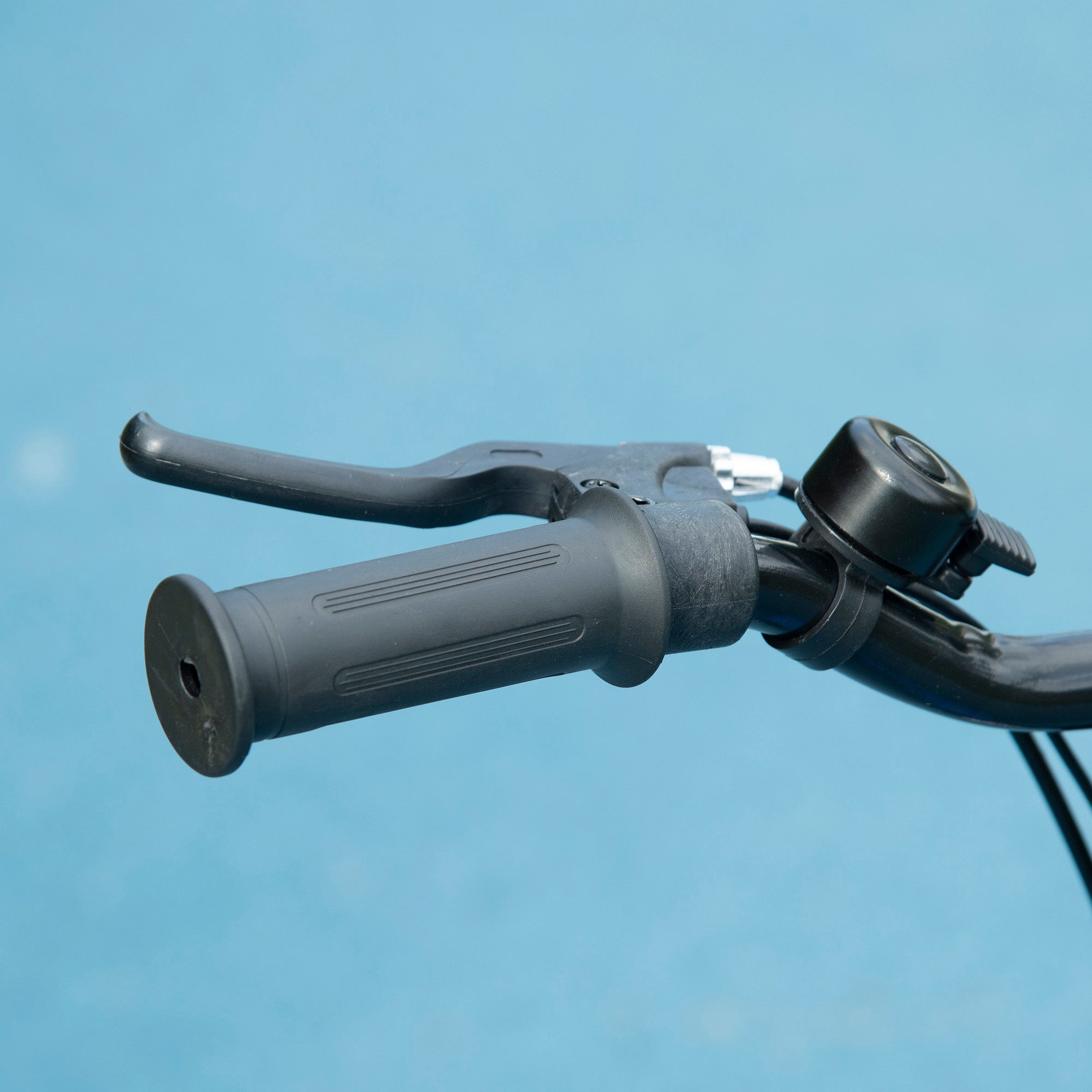 HOMCOM Foldable Electric Scooter, with LED Headlights, for Ages 7-14 Years, Blue