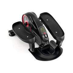 Under Desk Elliptical Pedal Exerciser Adjustable Magnetic Resistance and Whisper Quiet-Red