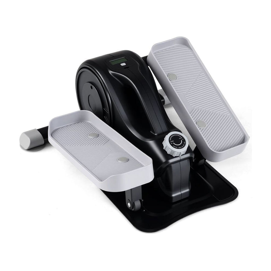 Under Desk Elliptical Pedal Exerciser with Forward-Black